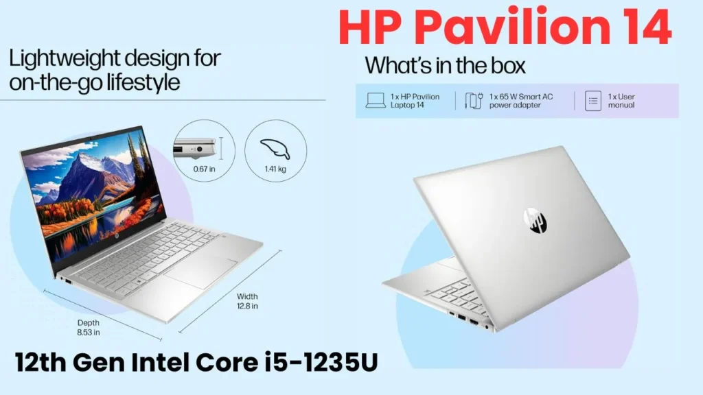 दमदार लैपटॉप के साथ आपके लिए लेकर आये हैं HP का शानदार लैपटॉप | HP Pavilion, 12th Gen Intel Core i5-1235U के फीचर्स जानकर हो जायेगे हैरान 2 HP Pavilion, 12th Gen Intel Core i5-1235U