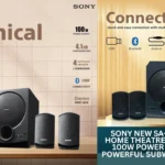 Sony New SA-D40M2 4.1ch Home Theatre Speaker with 100W Power Output and Powerful Subwoofer - Black